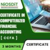Certificate in Computerized Financial Accounting By NiOSDiT : Best Govt Computer Training Institute In Kolkata