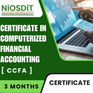 Certificate in Computerized Financial Accounting By NiOSDiT : Best Govt Computer Training Institute In Kolkata