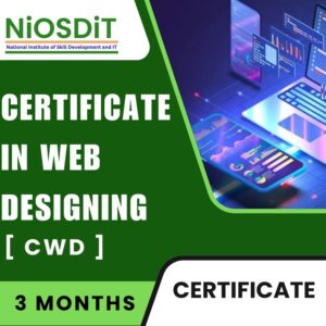 Certificate in Web Designing By NiOSDiT : Best Govt Computer Training Institute In Kolkata